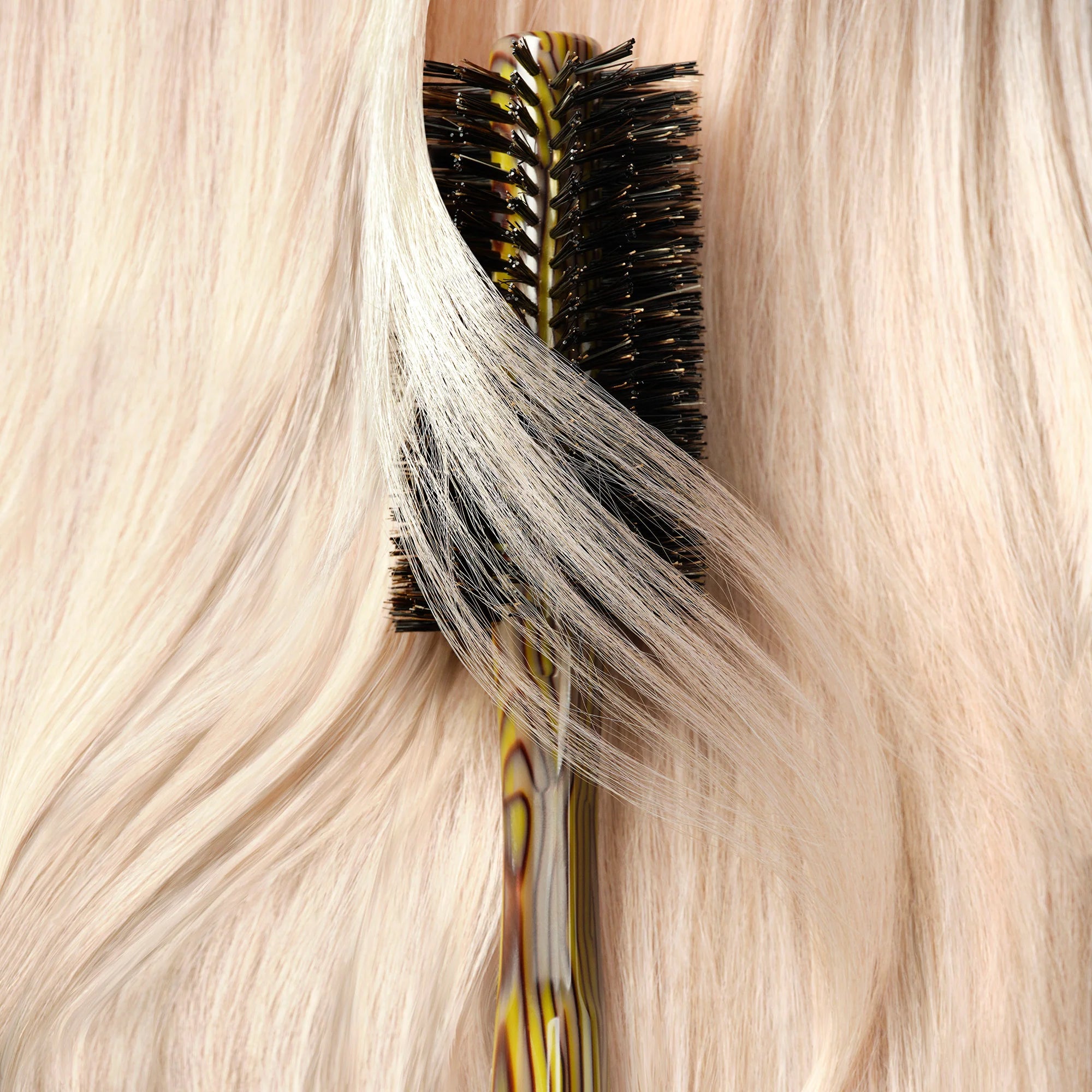 Italian Resin Large Round Brush