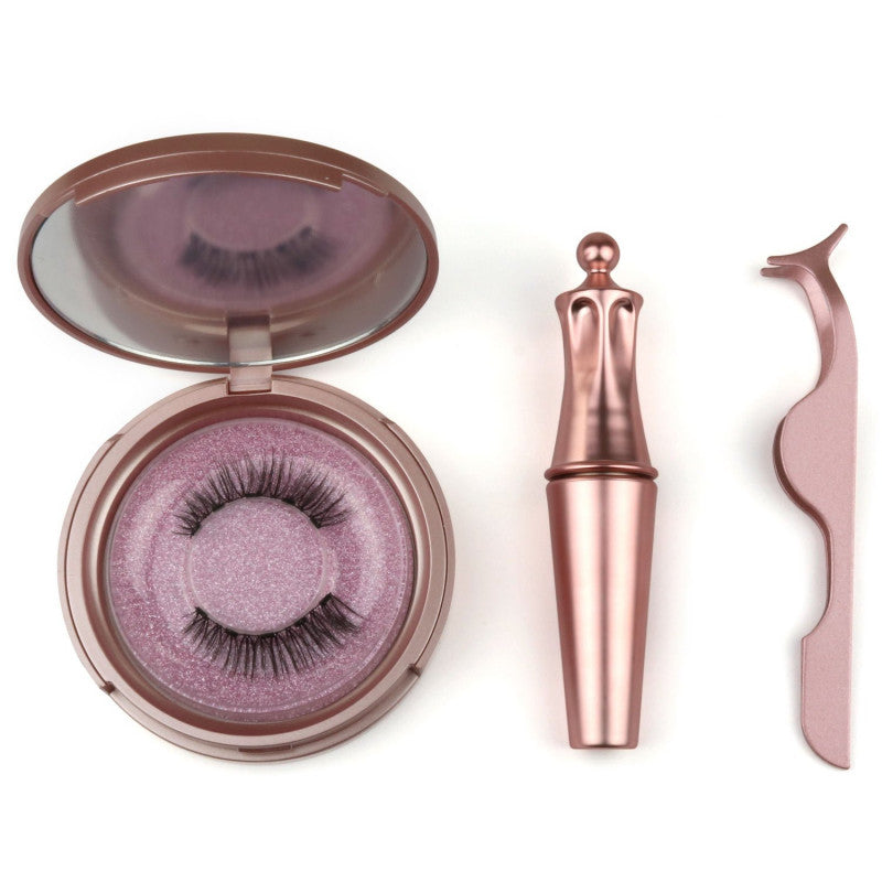 Flash Lash Magnetic Eyeliner & Eyelashes With Applicator Tweezer
